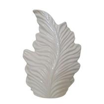 Vaso Grande em Cerâmica Branco - Altura 38cm, Largura 28cm - Ceramica Artistica Novo Tempo Ltda
