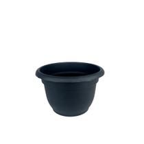 Vaso Grande Redondo P/ Planta 23,5x17,5Cm Preto