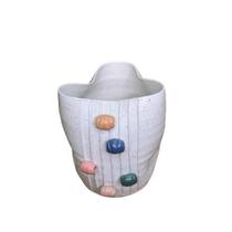 Vaso Granilite Cocoon Baixo G Ribeiro E Pavani-Pç