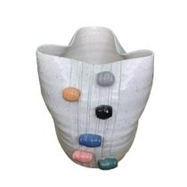 Vaso Granilite Cocoon Baixo GG Ribeiro E Pavani-Pç