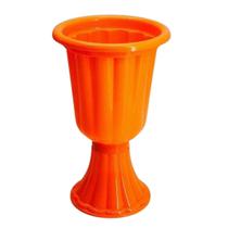 Vaso Grego Laranja Neon Aniversario Enfeite Decoraçao Mesa Vaso Grego Laranja Neon Aniversario Enfeite Decoraçao Mesa