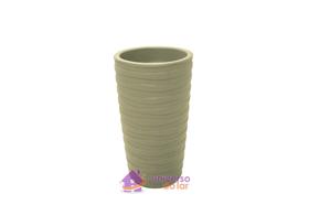 Vaso Grego Tramontina em Polietileno Areia 65 cm Vaso Grego Tramontina em Polietileno Areia 65 cm