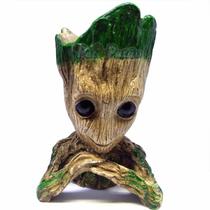 Vaso Groot P/ Cactos E Suculentas 10cm X 7cm X 14cm Gr-2