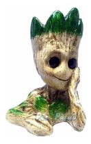 Vaso Groot P/ Cactos E Suculentas 10cm X 7cm X 14cm Gr-3 Vaso Groot P/ Cactos E Suculentas 10cm X 7cm X 14cm Gr-3