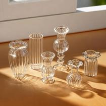 Vaso H&D HYALINE & DORA Mini Glass Flower, 6 unidades transparentes Vaso H&D HYALINE & DORA Mini Glass Flower, 6 unidades transparentes