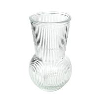 Vaso Hestia Vidro Transparente Flores Enfeite Decoração 19cm Vaso Hestia Vidro Transparente Flores Enfeite Decoração 19cm