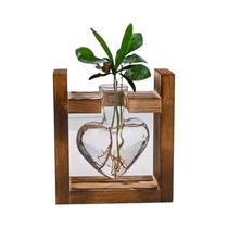 Vaso Hidropônico De Vidro Transparente Estilo Europeu Para Arranjo Criativo De Flores De Mesa