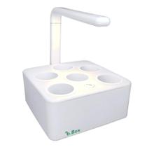 Vaso Horta Autoirrigavel Inteligente com LED Branco Brota Vaso Horta Autoirrigavel Inteligente com LED Branco Brota