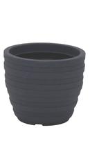 Vaso inca em polietileno grafite32 cm tramontina