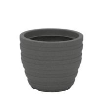 Vaso Inca Tramontina em Polietileno Cimento 32 cm Vaso Inca Tramontina em Polietileno Cimento 32 cm