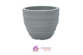 Vaso Inca Tramontina em Polietileno Cimento 38 cm