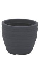 Vaso Inca Tramontina em Polietileno Grafite32 cm Vaso Inca Tramontina em Polietileno Grafite32 cm