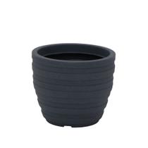 Vaso Inca Tramontina em Polietileno Grafite32 cm