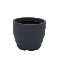 Vaso Inca Tramontina em Polietileno Grafite32 cm Vaso Inca Tramontina em Polietileno Grafite32 cm