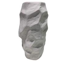 Vaso irregular de terracota branco rzw0004 - BTC