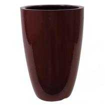 Vaso Japi Fibra Vidro Moderno 38 Vermelho