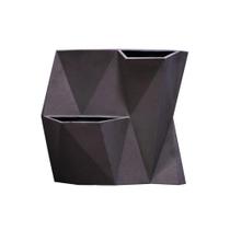 Vaso Japi Parede Angolo 50 Grafite