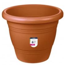 Vaso Jardim Plastico Grande 45cm Ocre - ATLAS