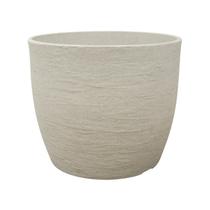 Vaso Jardim Redondo 28Cm Redondo Cimento