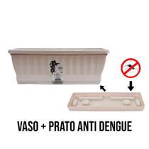 Vaso Jardineira Com Prato Palha N35 Uninjet