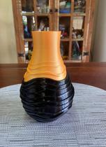 Vaso Jarro Decorativo Duo Bipartido Plástico Flores Secas 20 cm