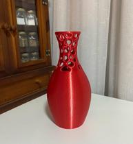 Vaso Jarro Decorativo Voronoi Flowers - Impressão 3D - 20cm - Art3dhome