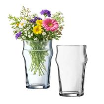 Vaso Jarro Vidro Transparente Planta Flores Decorativo 560mL Vaso Jarro Vidro Transparente Planta Flores Decorativo 560mL