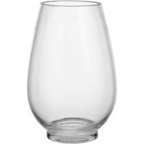 Vaso Jersey de Vidro Para Decoração Casa Planta Flor 23x16cm