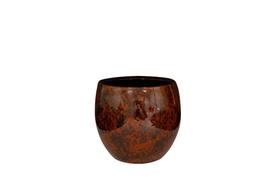 Vaso kae cayenne marsala em ceramica portuguesa Vaso kae cayenne marsala em ceramica portuguesa