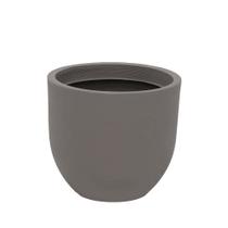 Vaso Laos Tramontina Basic em Polietileno Concreto 38 cm