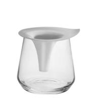 Vaso Leaf Pequenoem PRATA - RIVA