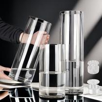 Vaso Lesediy, cilindro de acrílico transparente para peças centrais, 3 unidades Vaso Lesediy, cilindro de acrílico transparente para peças centrais, 3 unidades