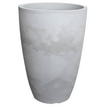 Vaso Liso Cônico 30 (20L) Cor Cimento Queimado JAPI