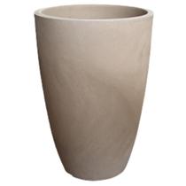 Vaso Liso Cônico 30 (20L) Cor Macchiato JAPI Vaso Liso Cônico 30 (20L) Cor Macchiato JAPI