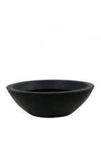 Vaso malta bowl 36 x 12 cm preto - BLACK
