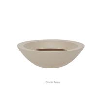 Vaso malta bowl 54 x 17 cm granito areia