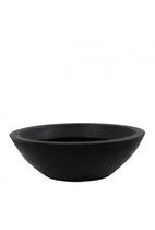 Vaso malta bowl 54 x 17 cm preto - BLACK