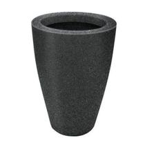 Vaso malta cone 38 x 55 cm preto - BLACK