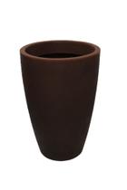 Vaso malta cone 38 x 55 cm rusty - BLACK