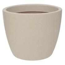Vaso Malta Redondo (42x33) Cor Granito Areia VASART