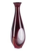 Vaso Manhattan Chic Artisan Tall Beringela e vidro transparente Vaso Manhattan Chic Artisan Tall Beringela e vidro transparente