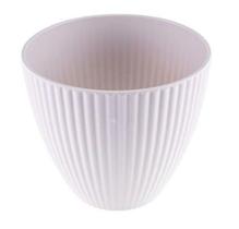 Vaso Melamina Amarilis 14 cm Branco Hauskraft