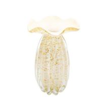 Vaso Menor Murano Pigmentação Âmbar Charmoso Luxo Vaso Menor Murano Pigmentação Âmbar Charmoso Luxo