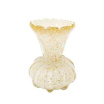 Vaso Menor Redondo Murano Italiano Pigmentação Rosê Luxo Vaso Menor Redondo Murano Italiano Pigmentação Rosê Luxo