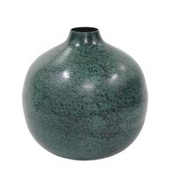 Vaso Metal Formato Bola 20x20x22cm.