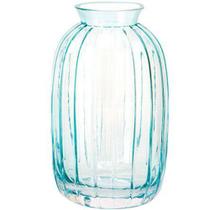 Vaso mini de vidro azul 12 cm - MART