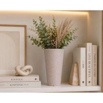 Vaso Mini Ibiza Coluna Decorativo Cachepot Para Plantas Sala