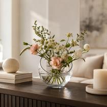 Vaso Moderno Vidro Transparente Decoração Bomboniere Plantas Vaso Moderno Vidro Transparente Decoração Bomboniere Plantas