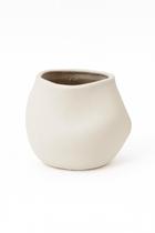 Vaso Moldado P Madagascar Fosco Texturizado 12,5 cm