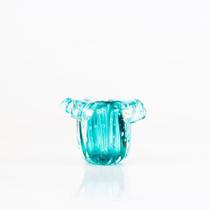 Vaso Murano Babado Tulipa Verde Esmeralda "PP" Vaso Murano Babado Tulipa Verde Esmeralda "PP"